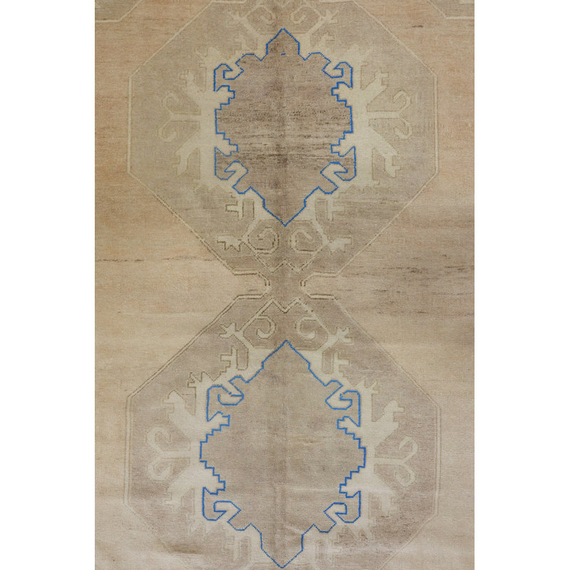 Vintage Turkish Village Rugs One-of-a-Kind Rectangle 5'10" X 10'2" Area Rug