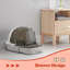 Dernell Plastic Enclosed Litter Box