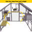Enclos pour chat Catio