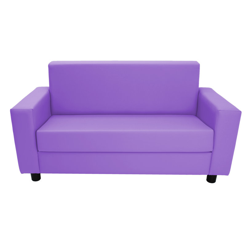 SoftScape Inspired Playtime Kids Classic Sofa, Lavender