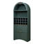 Armoire bar 71 po autoportante arquée avec support à vin amovible et tablettes réglables-1361001663
