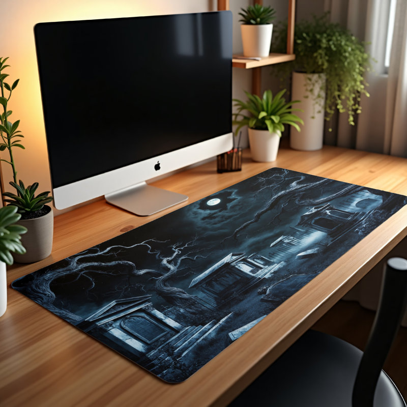 Polyester Desk Pad, 23.6x13.8