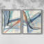 Série ABSTRACT DCCXIX - Reproduction encadrée de qualité supérieure - prête à être accrochée - aucun clou requis - aucun clou requis-108032008-108032009