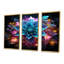 Mayssa - ensemble d'art mural abstrait floral-108455475-108455483