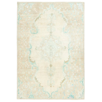 Tapis tissé à la main à motif oriental Siray Vintage