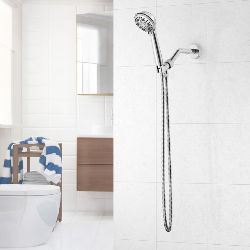 Pomme de douche à jet multifonction, Chrome poli