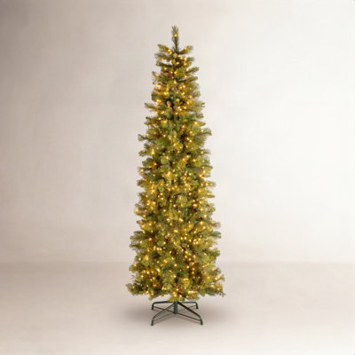 Slim Pre-Lit Pine Tree