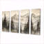 «Timber and Peaks Mountain implicity in Winter II» - et art mural - ensemble d'art mural traditionnel-603631864-603631867