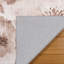 Tapis d'intérieur lavable en machine HGTV Chubbuck, imprimé en flanelle de polyester doux avec envers antidérapant, brun clair Jania 8 x 10-1475476933-1475476929