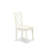 5 Piece Dinette Set for 4 Includes a Round Dining Room Table with Dropleaf and 4 Linen Fabric Dining Chairs, Linen White-1015879978-1012687662