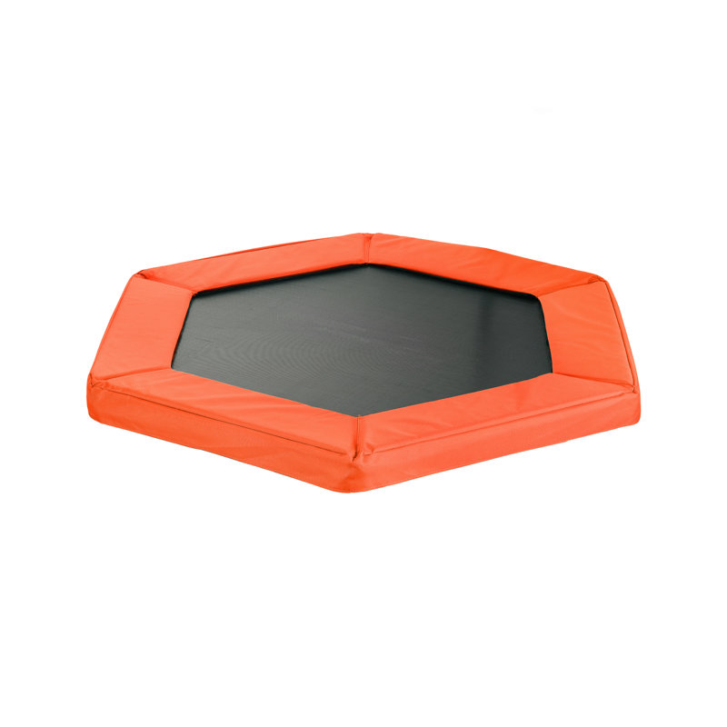 Safety Pad for 50" Hexagonal Rebounder Mini Trampoline - Pantone Oxford, Orange