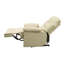 Fauteuil inclinable beige avec accoudoirs coussinés-252225000