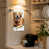 Gold Retriever Peeking Quote