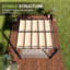 Pergola en métal avec auvent-92952959