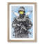 Smiley Policeman by Banksy - Picture Frame Painting Print-55725909-55725904