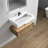 Alysa 36" Wall-Mounted Single Bathroom Vanity Set-71095605
