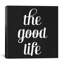 Albree Modern The Good Life, art textuel sur toile-777988148-714263925-714263926