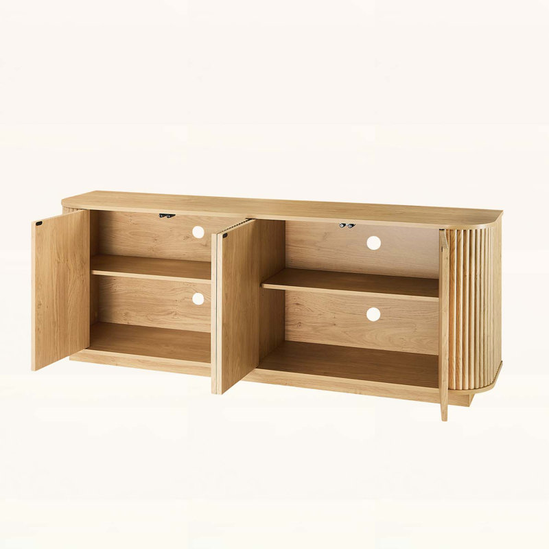Buffet Cabinet for Multiple Room Use, Natural