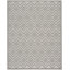 Tapis intérieur / extérieur gris argenté Foundry Select-69322829