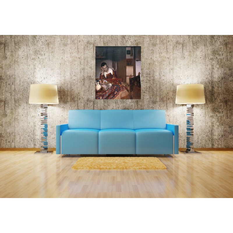 Johannes Vermeer - Wrapped Canvas Print, 41cm H x 31cm W