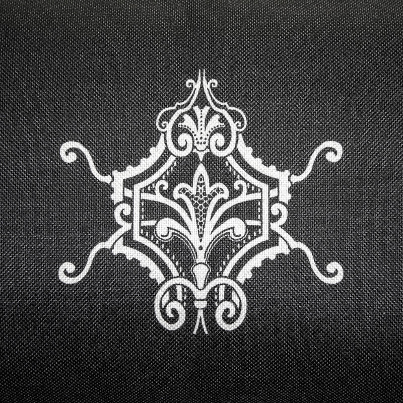  Coussin Feathers, Noir