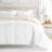 7-Piece Reversible Bedding Bundle - Solid Comforter and Patterned Sheet Set-99311813-99311814
