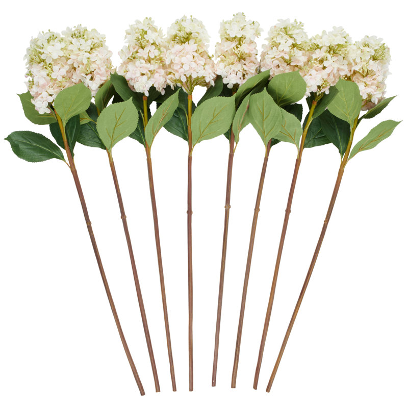 Tige de fleur artificielle Cole et Grey, H 34 po x l 14 po x P 14 po, Beige