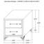 Table de chevet 2 tiroirs Malcolm-463030755