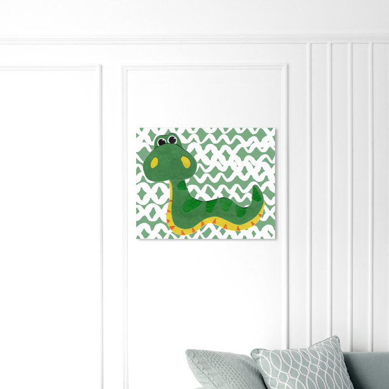 Art sur toile serpiente Farrar, H 30 po x l 36 po x P 1,5 po