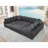 Large Seating Corduroy Modular Sleeper Sectional