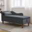 Méridienne pour chambre à coucher avec rangement et coussin-130134289