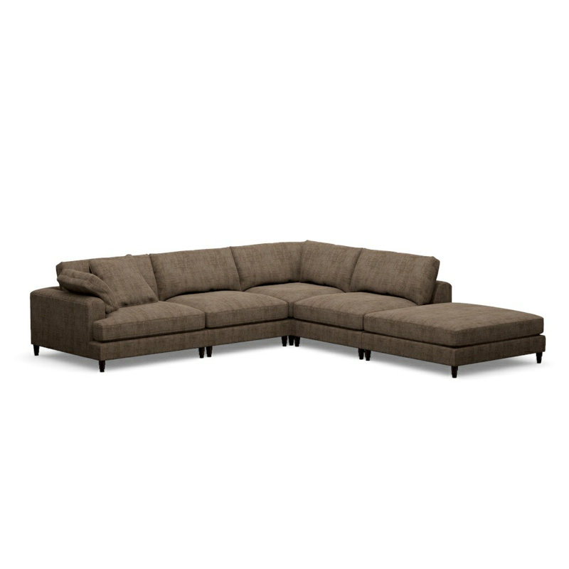 Tamara Chaise Sectional, Grande 120935, Java