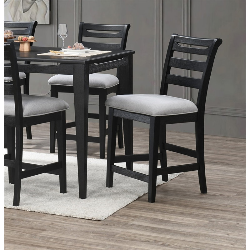 7Pc Counter Height Table Dining Set