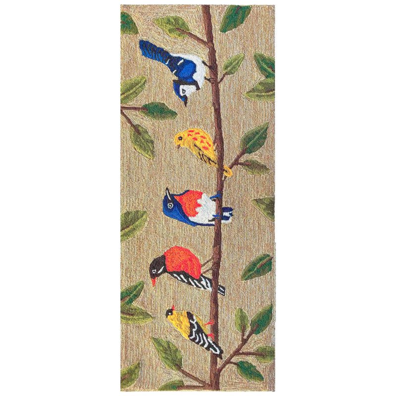 Tapis de cuisine Brodyn, Rectangle 2 pi x 3 pi, Bleu