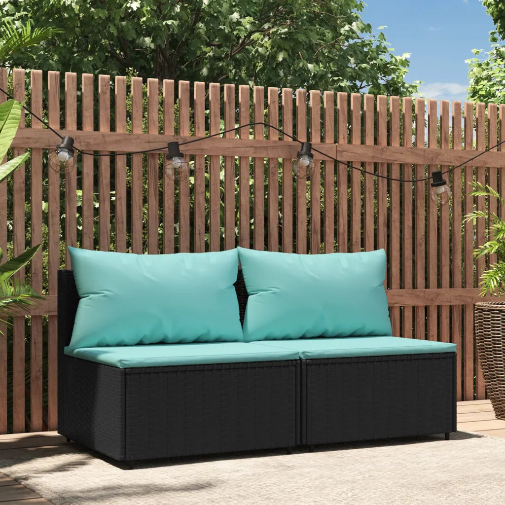 Gartensofa Leaundra mit Kissen