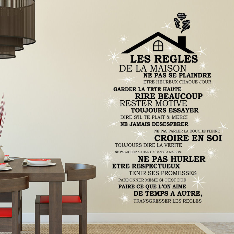 Non-Wall Damaging Wall Decal