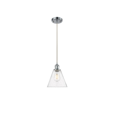Luminaire suspendu conique à 1 lumière Hachi