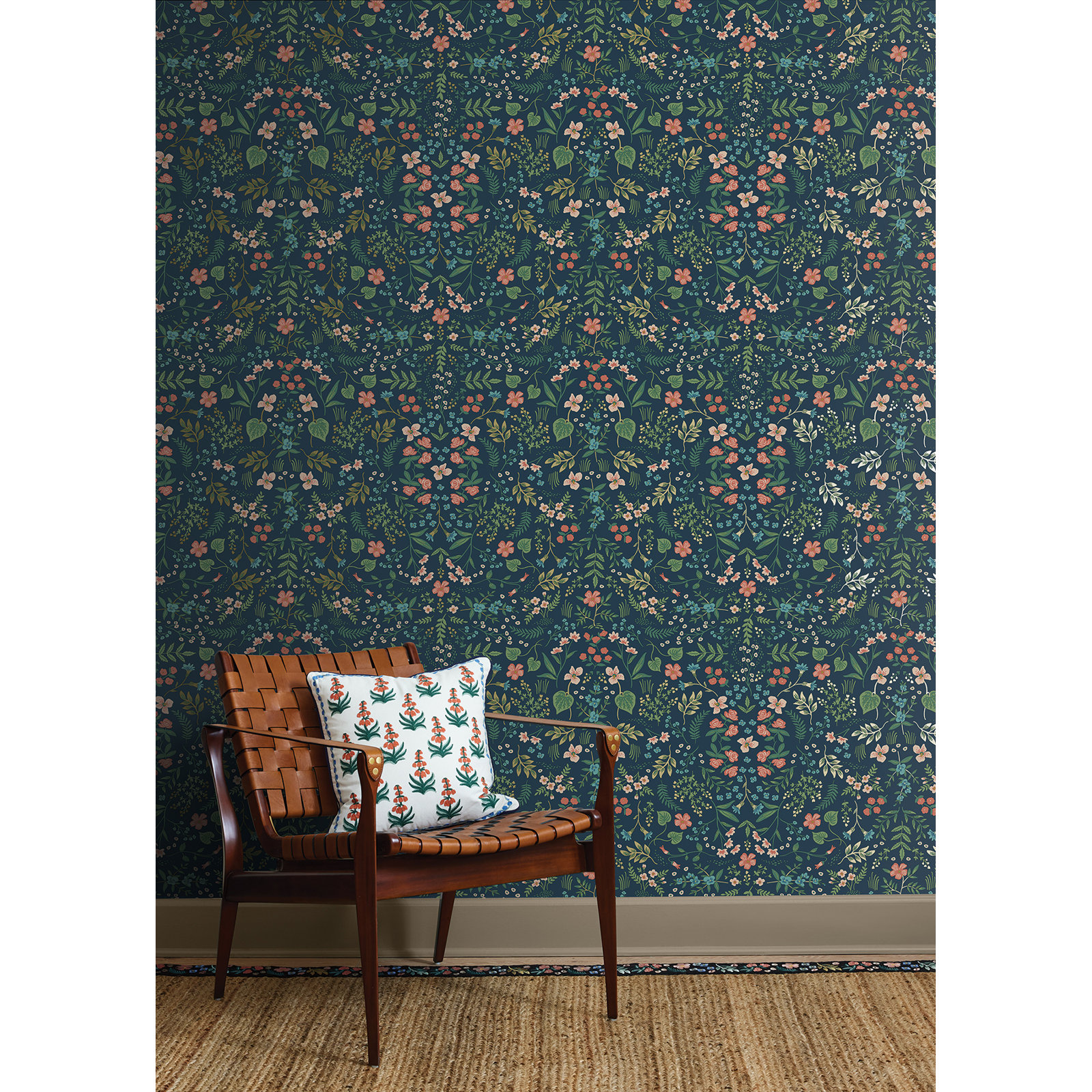 Wildwood Peel and Stick Wallpaper, Blue