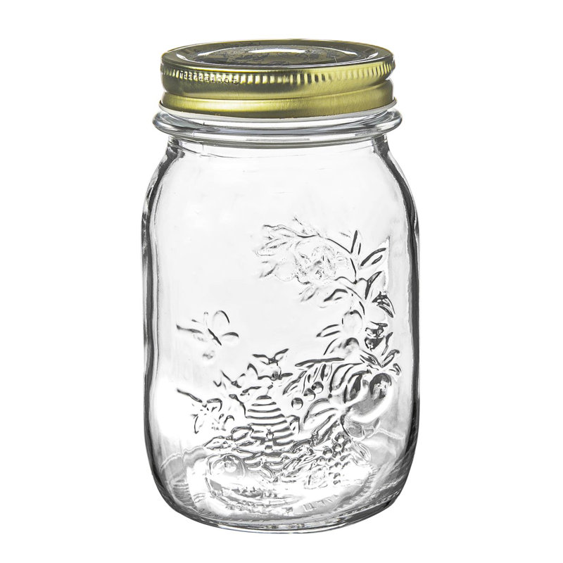 Quattro Stagioni Glass Storage Jars - 500ml