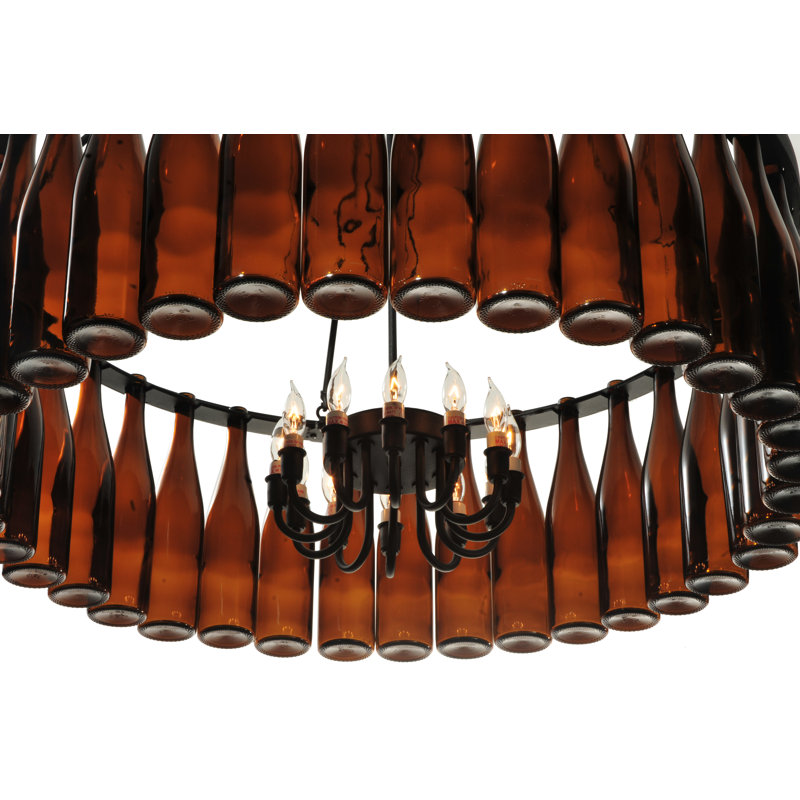 Tuscan Vineyard 12 - Light Chandelier