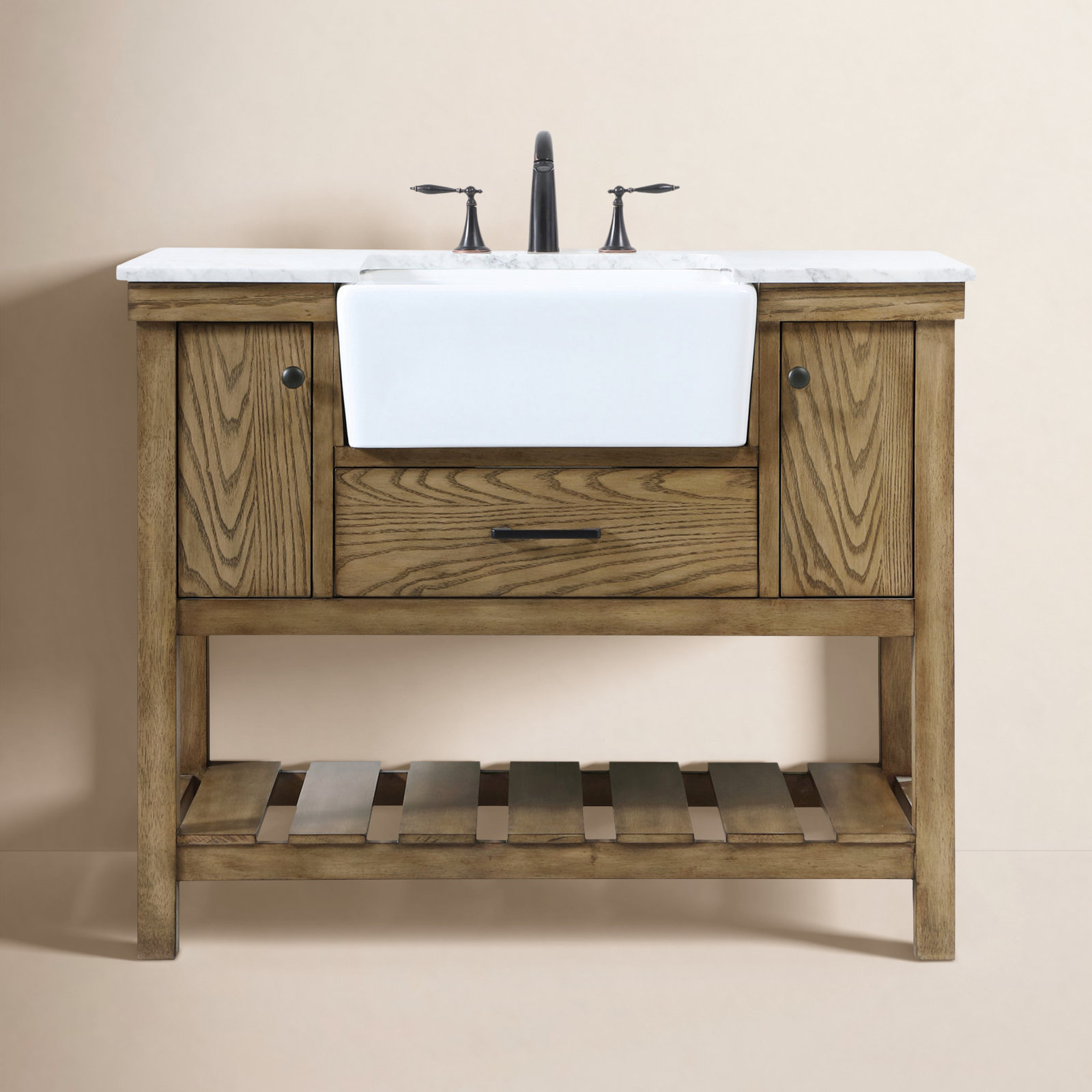Pelaghia 42'' Single Bathroom Vanity, Driftwood