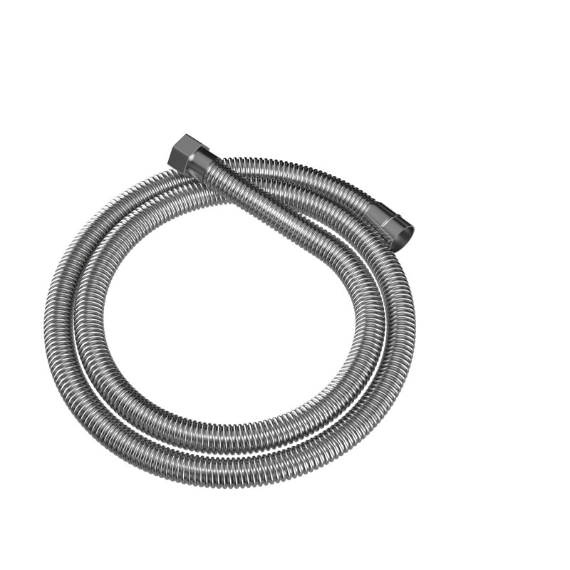Pomme de douche double en nickel brossé - carré de 10 pouces avec installation facile, débit de 1,8 gallon par minute et douchette, tuyau de 59 po pour une baignoire pratique
