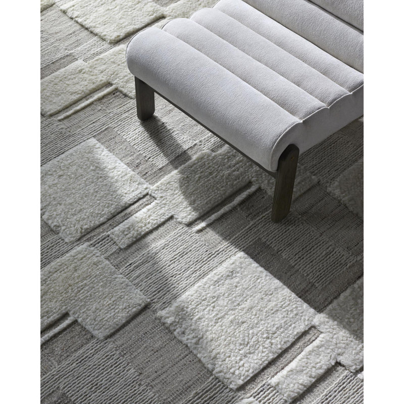 Sardis Hand Woven Area Rug, Rectangle 10' x 14'