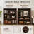 Bookcase with Adjustable Shelf in Walnut-368930497