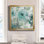 Toile encadrée Belle's Teal II-Premium - prête à être accrochée