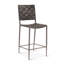 Lund Upholstered Stool with Metal Frame-620894982