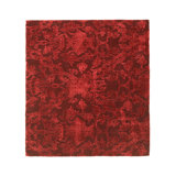 Rug & Kilim’S European Style Rug In Burgundy With Floral Patterns
