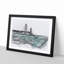 Mackinac Bridge in Michigan - Picture Frame Graphic Art Print-56734889-56734894