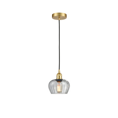 Luminaire suspendu simple à 1 lumière Noille