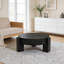 Table basse 33 po moderne avec rangement caché et 3 pieds carrés-265281919